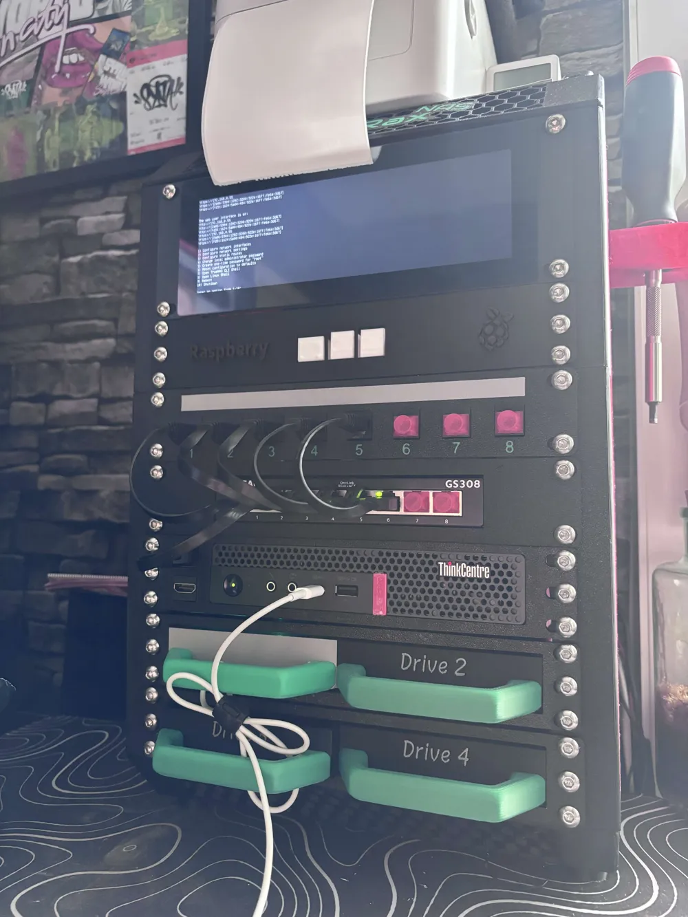 Lido Raspberry Pi Mount Raspberry Pi 1U 10