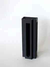 Parallel to the wall