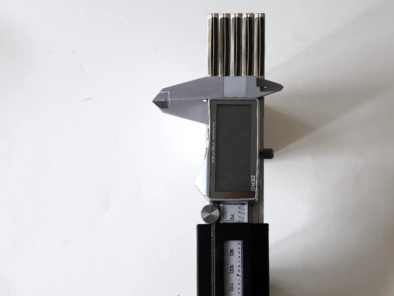 Folding Ruler and Caliper Holder