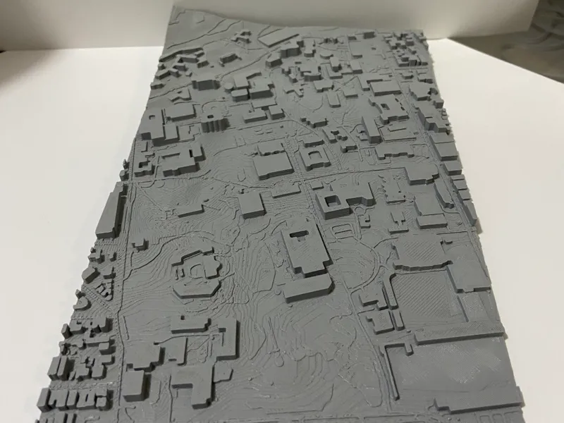 UC Berkeley Campus - Detailed 3D City Map Model