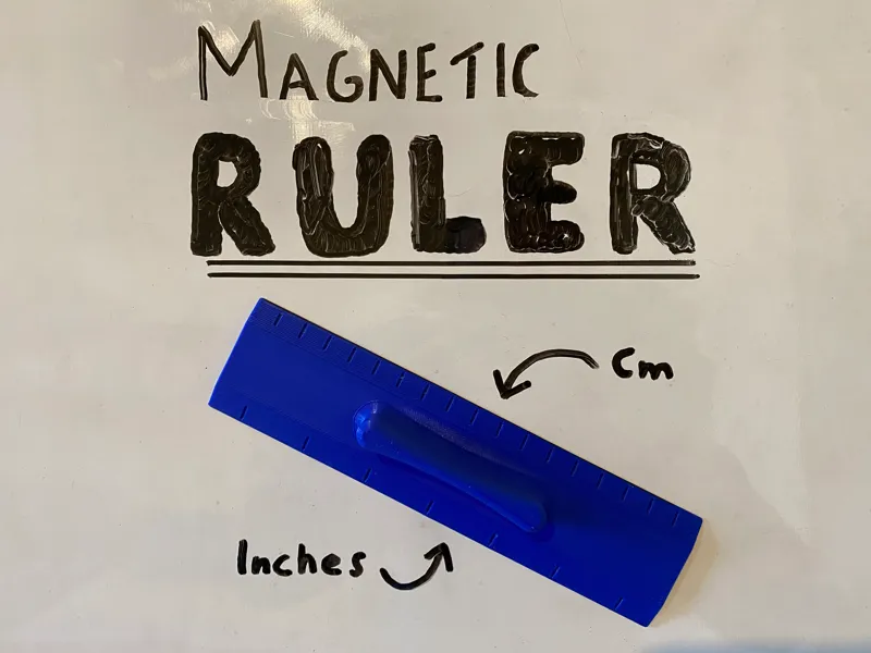 Whiteboard Magnetic Ruler