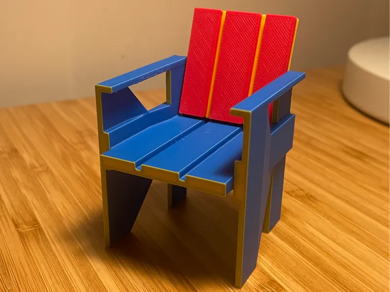 Desk Crate Chair á la Rietveld 2026