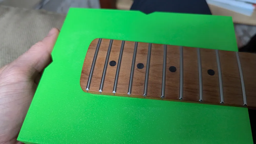 Stratocaster Neck Pocket Router Template by MattMakerWorld: Download ...