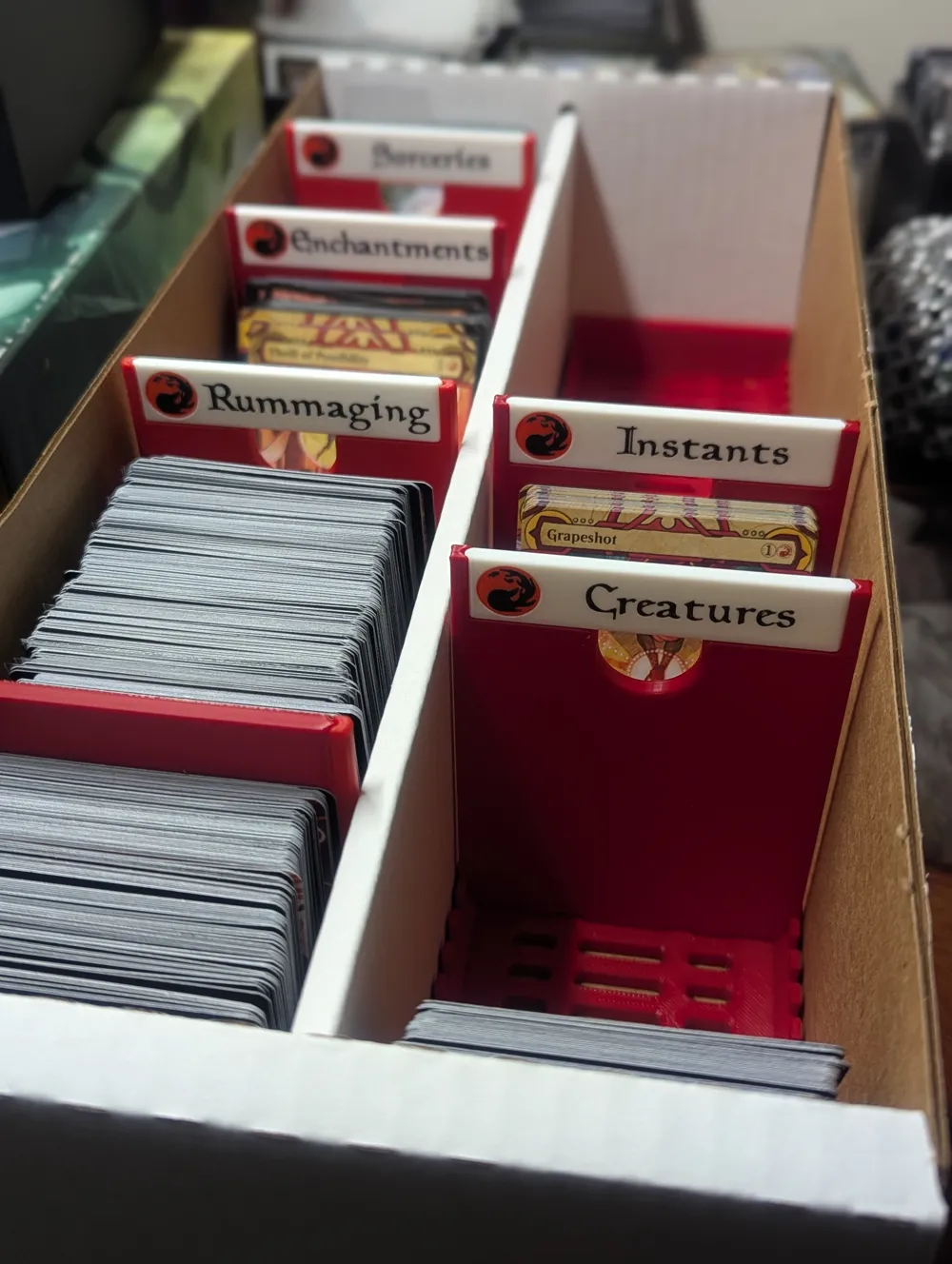 The Final MTG storage solution - Customizable by MisconstruedExtruder ...
