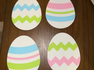 Easter Egg Coasters
