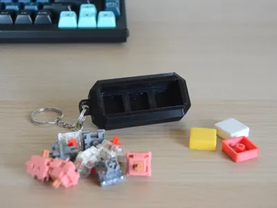 Switch Fidget Toy Keychain