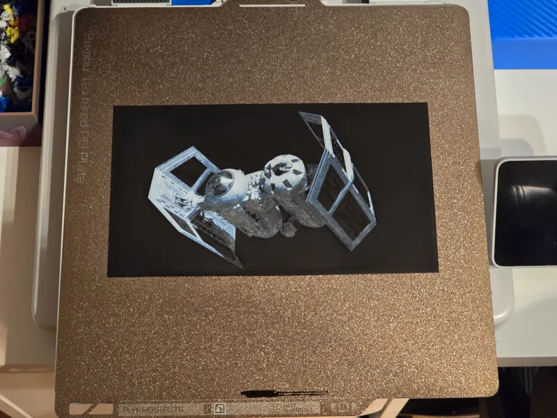 Star Wars Tie Bomber Hueforge