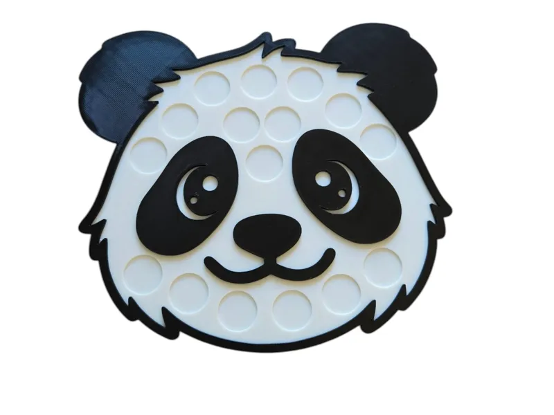 support Panda pour jetons magnétiques  