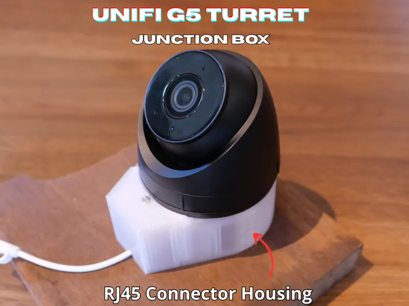 Unifi G5 Turret Junction Box RJ45 Connector Box