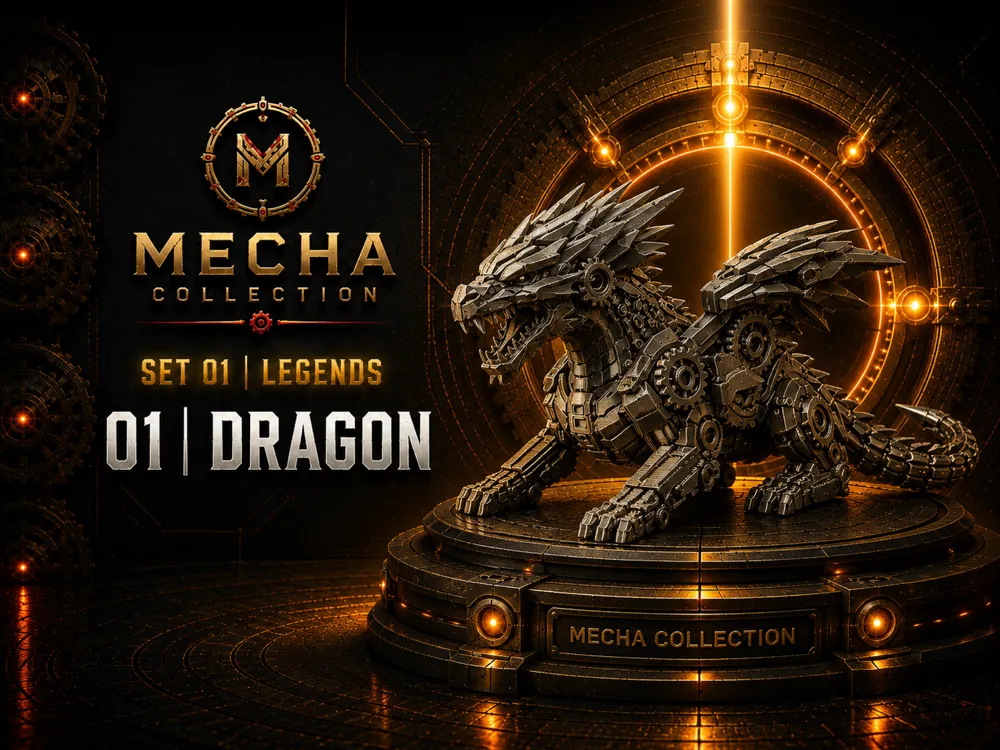01 MECH DRAGON - Free 3D Print Model - MakerWorld