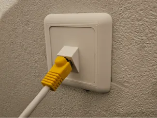 RJ45 Wall Socket Plate