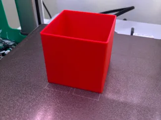 Einfache Box 70x70x70