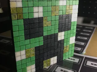 creeper minecraft pixel art