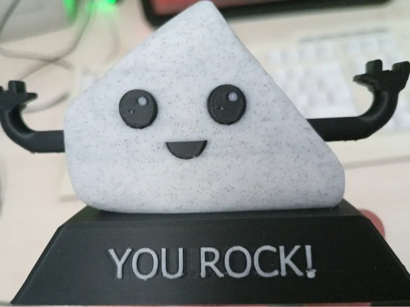 You Rock Trophy - Print in Place