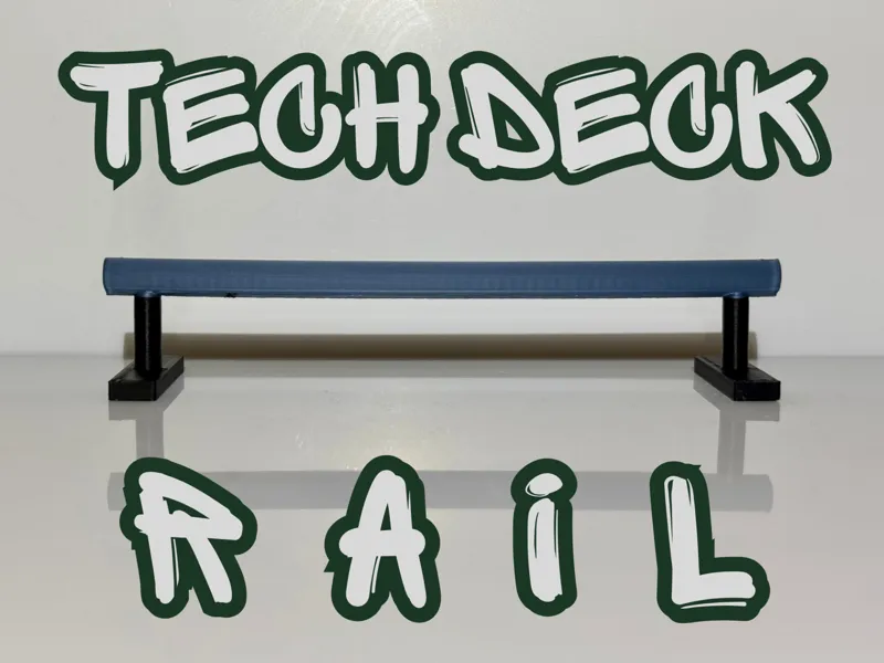 Tech Deck Rail