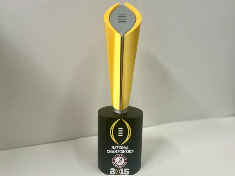 2015 Alabama National Championship Trophy