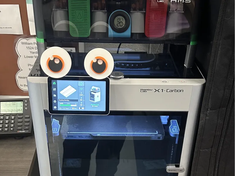 X1C Monster Eyes