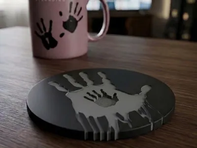 Death Stranding BT Coffee Coaster