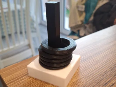 Travel Ring Toss Game