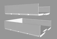 Bac Gridfinity standard 2x7 (plateau 256mm) — photo 9
