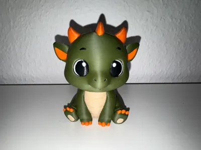 Cute chibi Dragon / Cute Baby Dragon