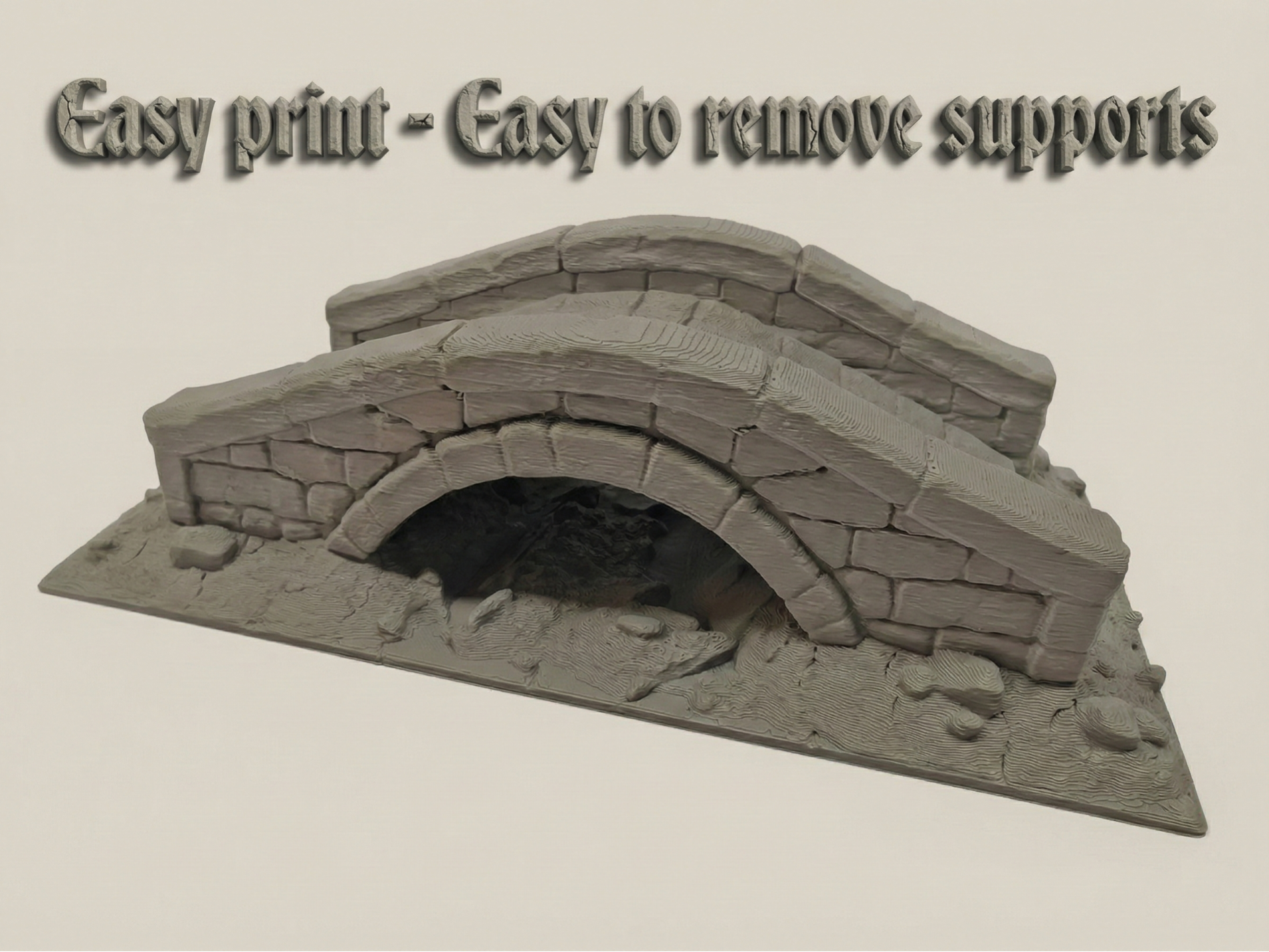 The Forgotten Crossing - Ruined Stone Bridge
