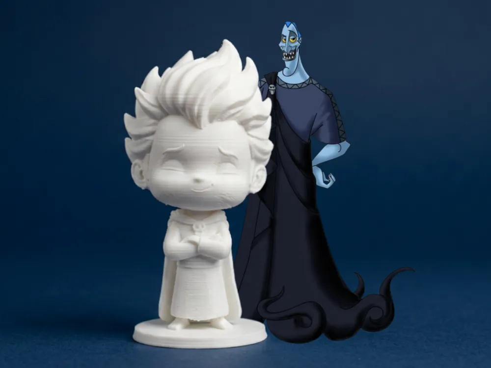 Hades Chibi – Disney’s Hercules Figurine - Free 3D Print Model - MakerWorld
