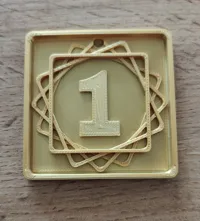 0.2mm layer, 2 walls, 15% infill - 1st place