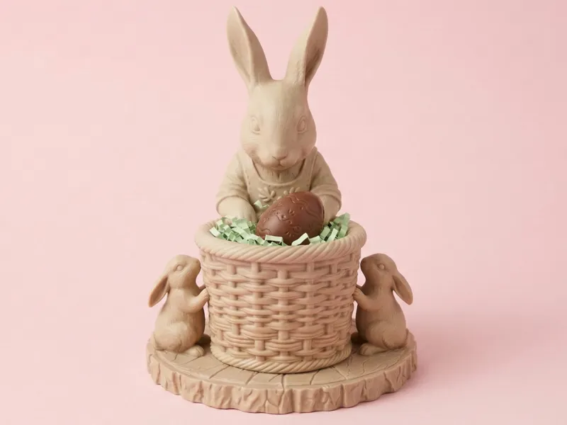 Easter Bunny Family Basket