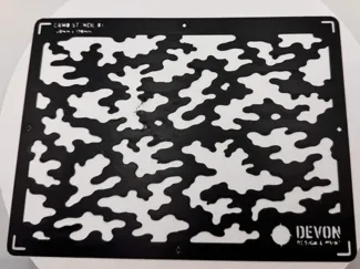 Camo Stencil for Airsoft