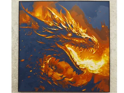 Fire Breathing Dragon - Hueforge