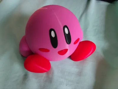 Sitting Kirby Multimaterial and Multipart