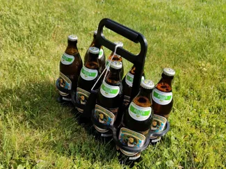 Bier Träger für bis zu 8 Bier / Männerhandtasche