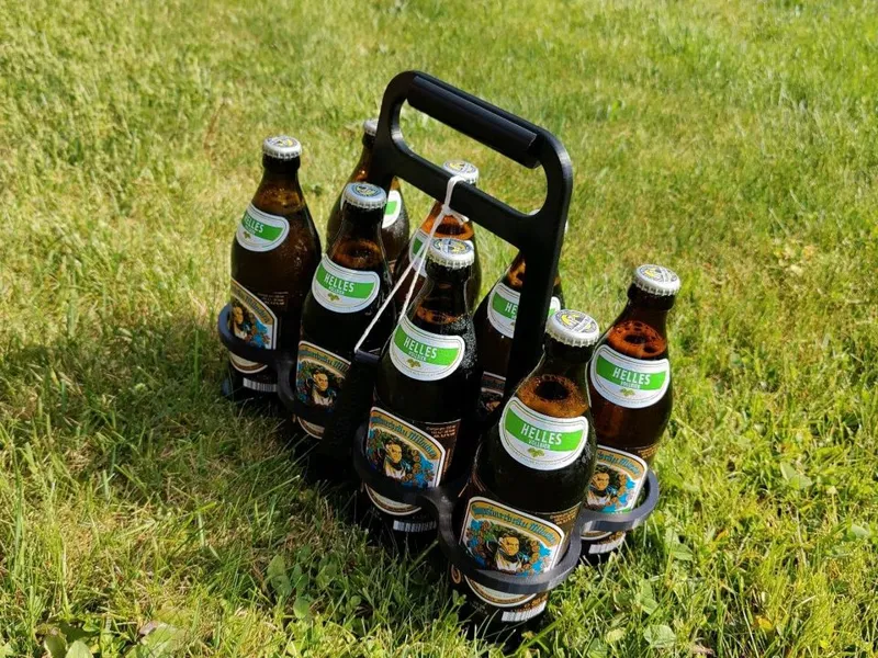 Bier Träger für bis zu 8 Bier / Männerhandtasche