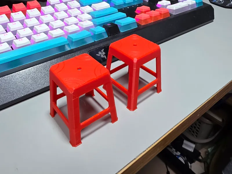 Plastic portable chair Miniature