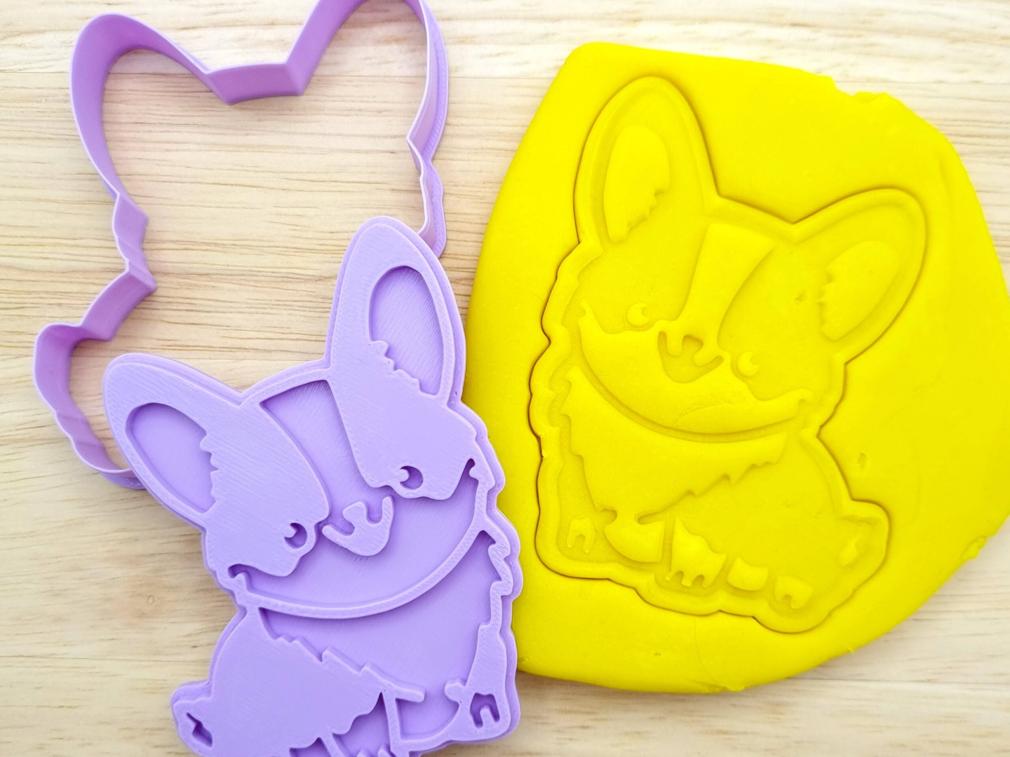 Cute Corgi Puppy Cookie Cutter Animal Baking Mold