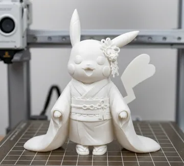 Letrero o emblema decorativo: Pikachu Kimono Japanese — vista de referencia 3