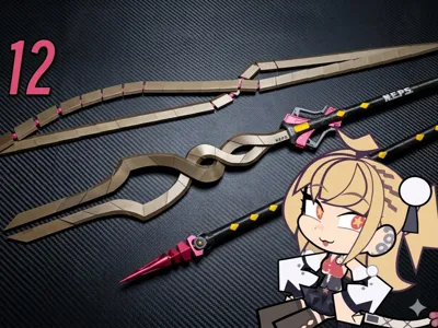 Zenless Zone Zero Hishishir 1:1 weapon model