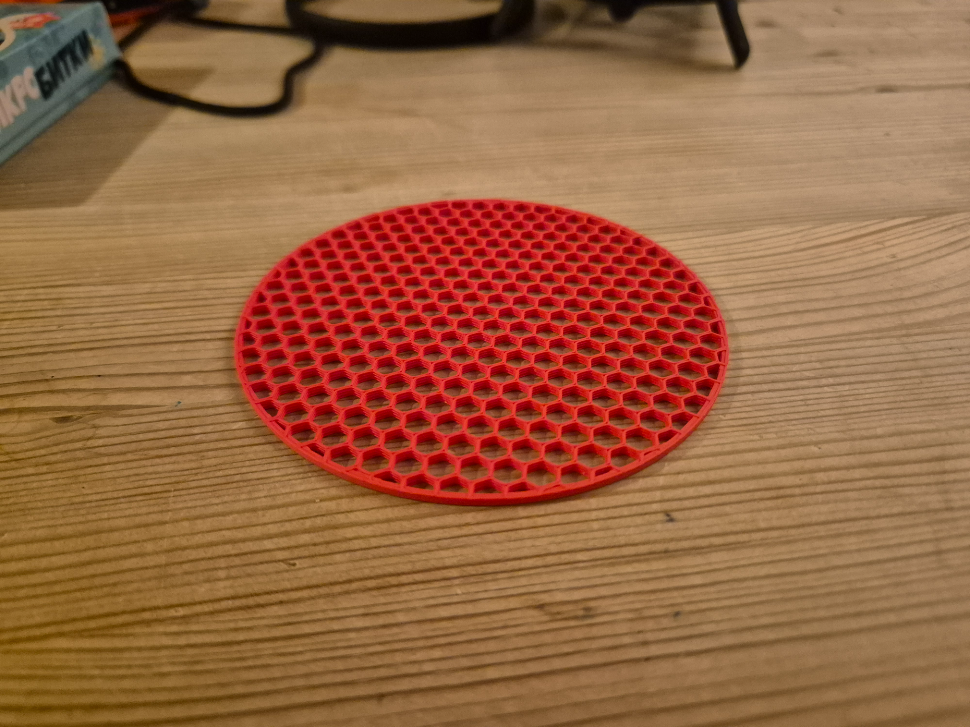 Simple Honeycomb Coaster