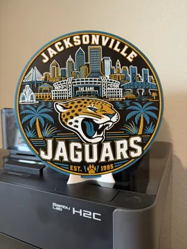 Letrero o emblema decorativo: Jacksonville Jaquars Sign — vista de referencia 3
