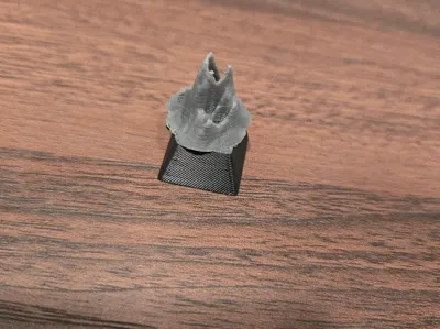 Volcano keycap