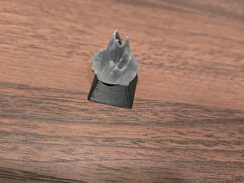 Volcano keycap