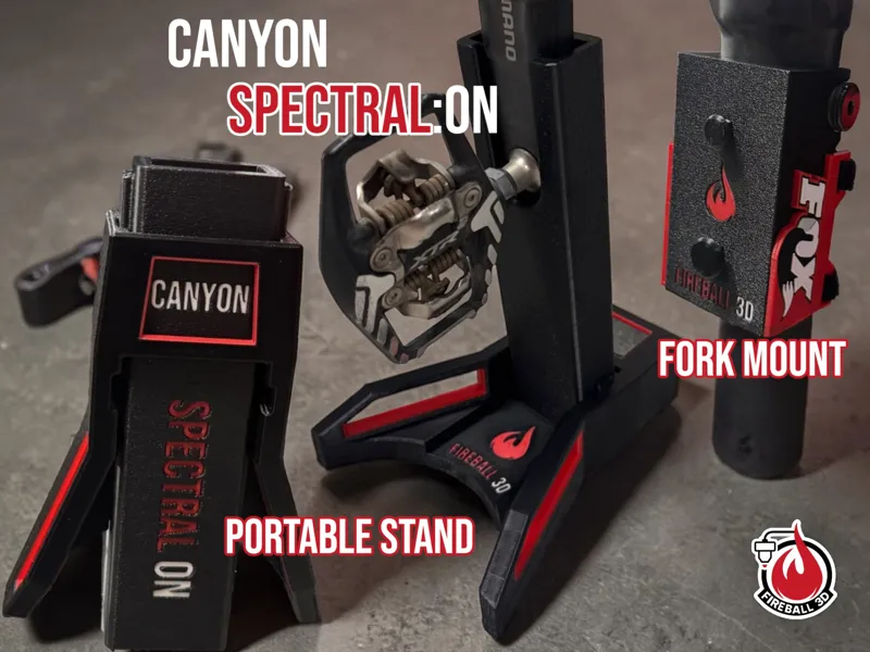 Canyon Spectral:ON - Portable Stand & Fork Mount
