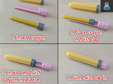 Soporte: Twistable Crayon Holder - Twist to Extend — vista de referencia 4