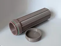 6 inch long, variable layer, 2 walls, 15% infill