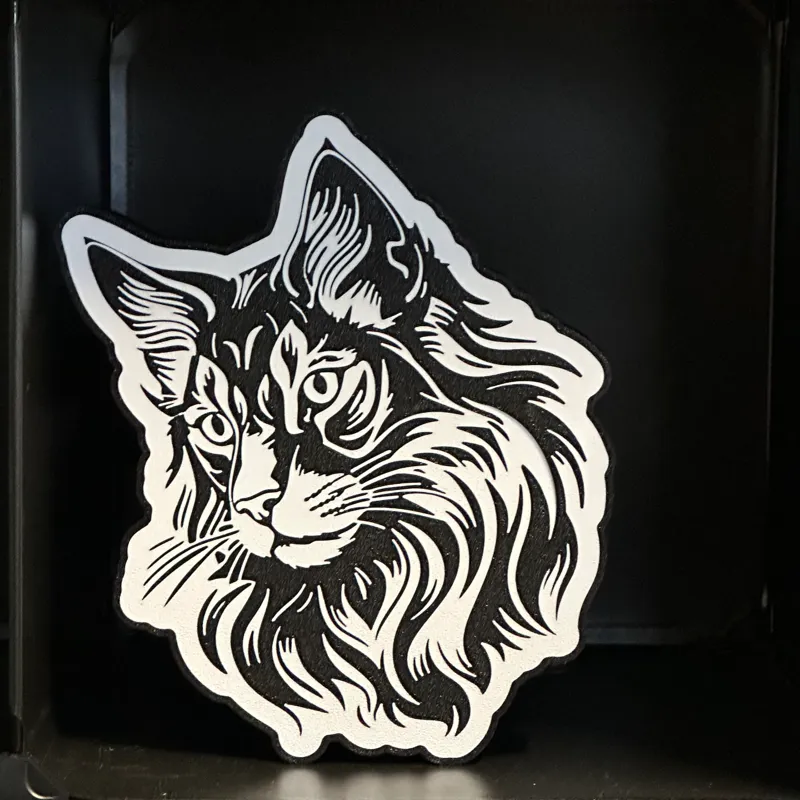 Celtic Cat Light Box