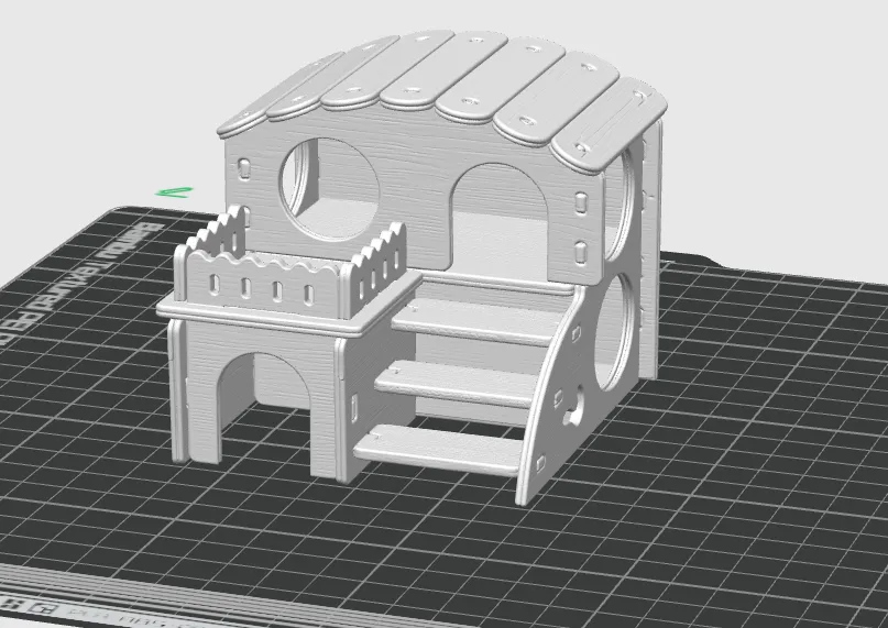 Domek dla chomika - v1 view 2