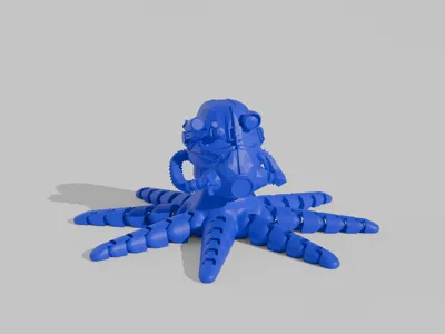 T45 Fallout Helmet Octopus