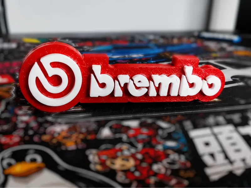 Brembo 3D Logo Sign