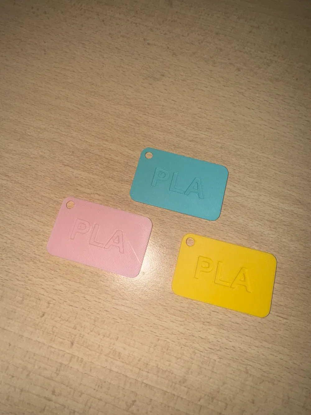 Pla Sample Card PLA Filament Sample by simonemalzanni - MakerWorld